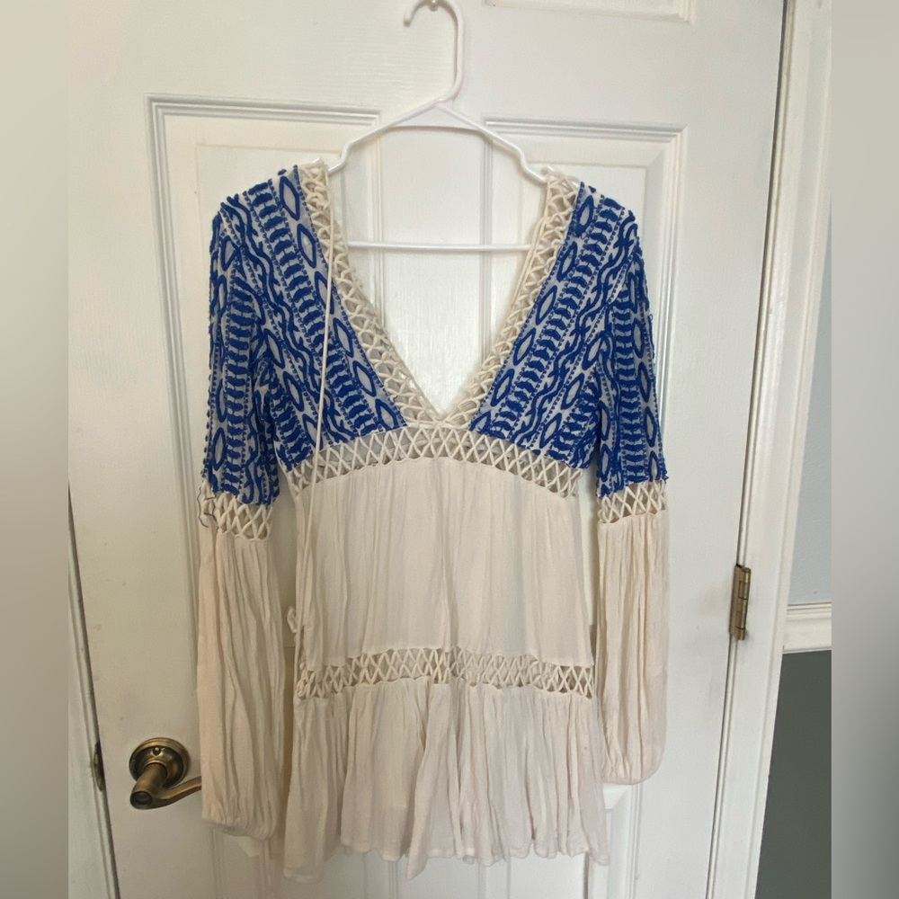 Free People boho shirt